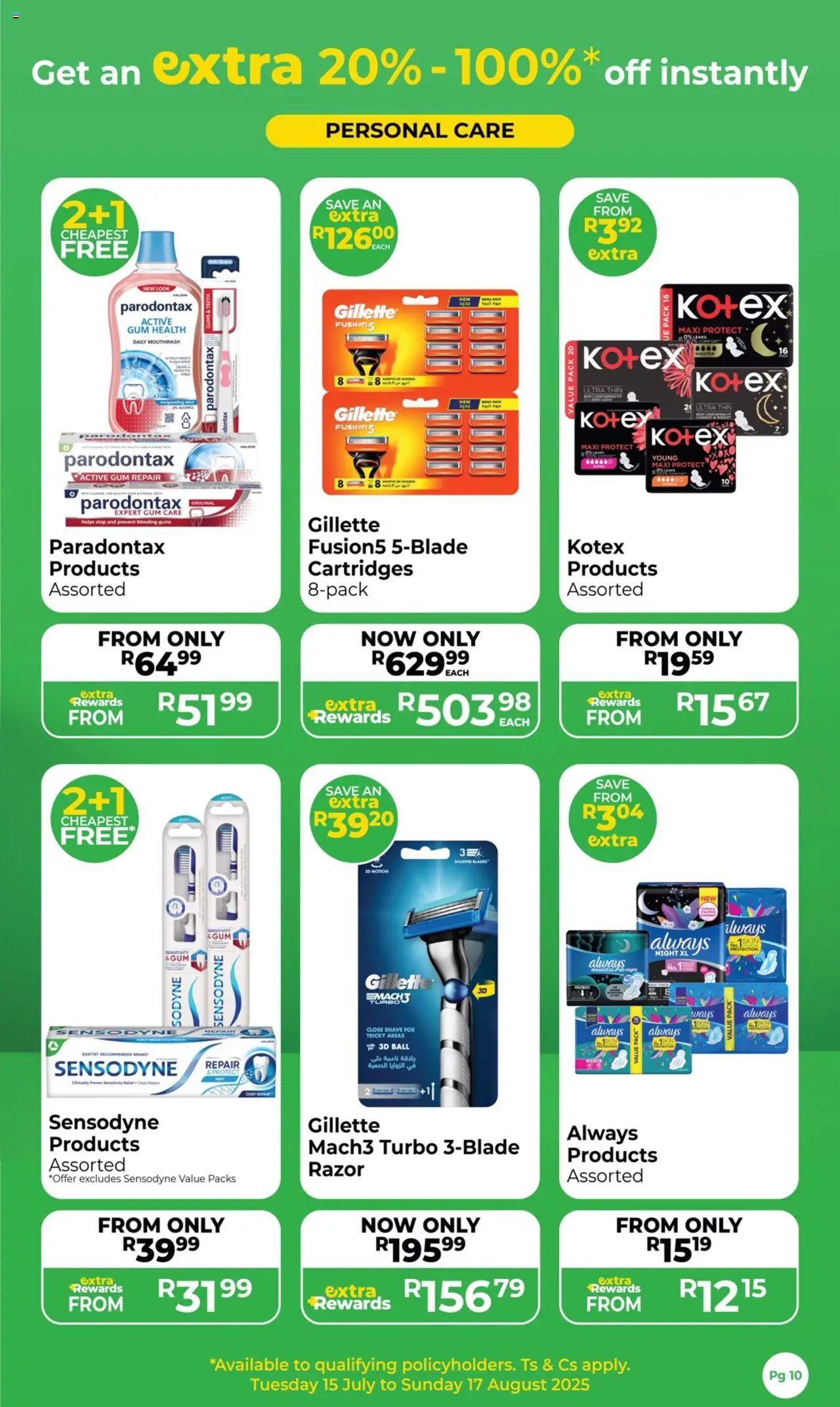 New Dis-Chem catalogue – valid from 15.07.2025 | Page: 10 | Products: Mouthwash