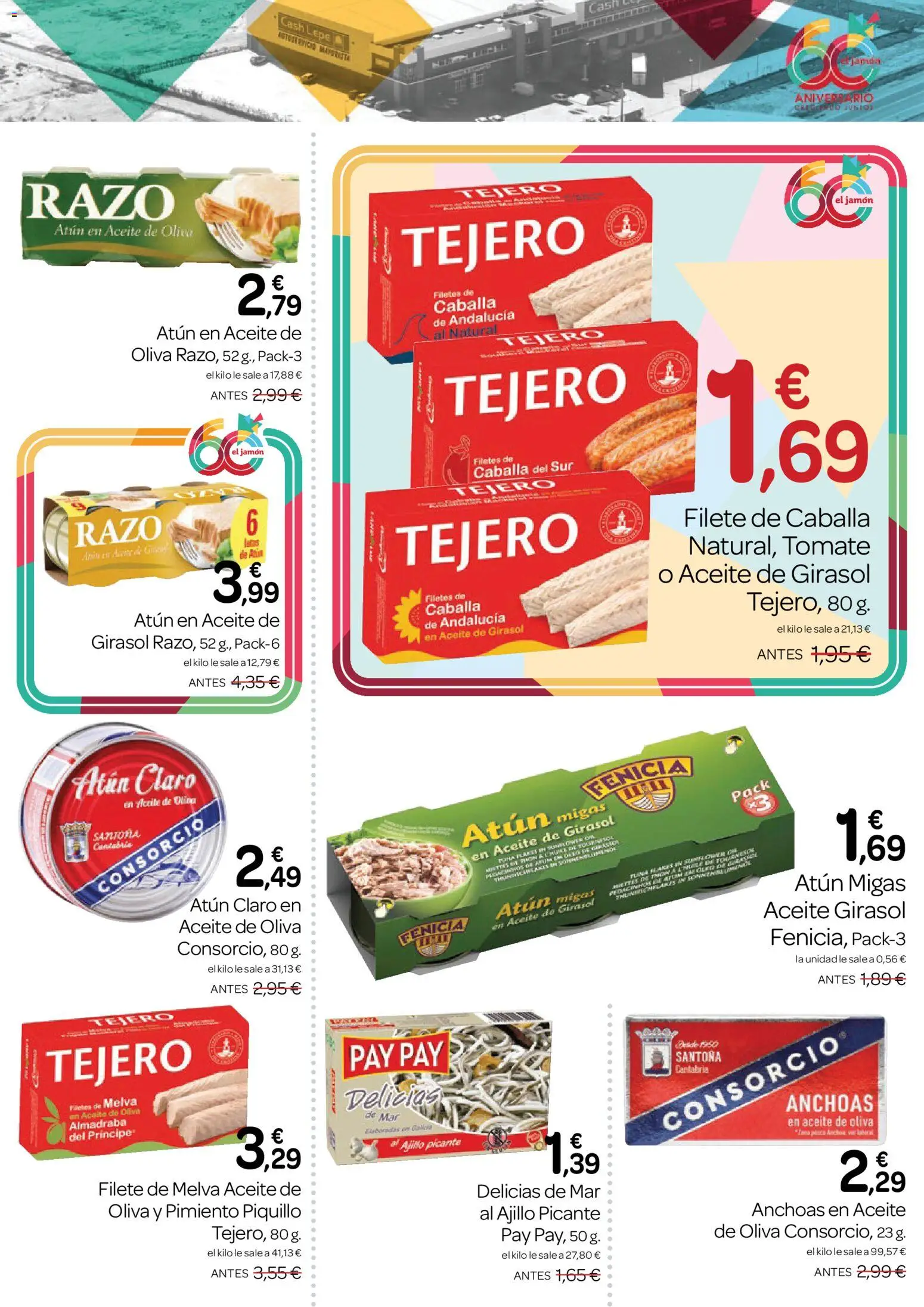 Supermercados El Jamón folleto │ válido desde el 26.03.2026 | Página: 9 | Productos: Aceite, Κάδος απορρυμάτων, Aceite de oliva, Σταθμός εργασίας