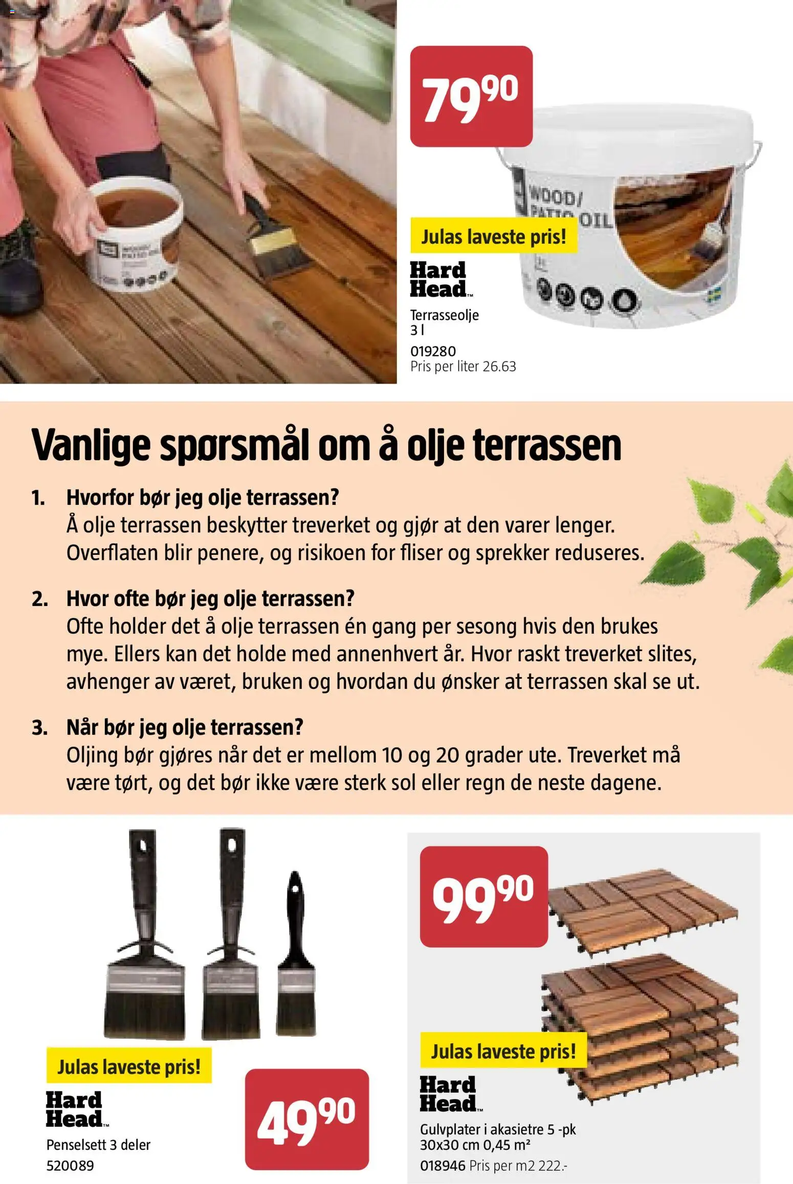 {H1} | Side: 24 | Produkter: Olje