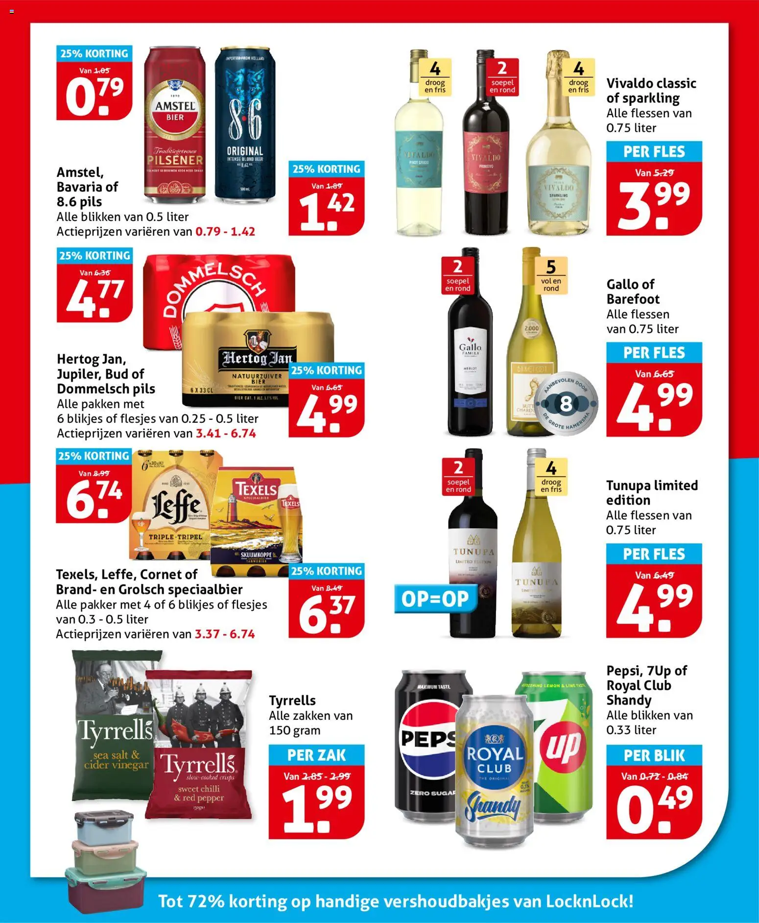 {H1} | Pagina: 20 | Producten: Bier, Fles, Zak, 7up