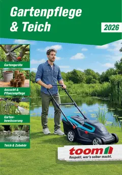 Toom Baumarkt Gartenpflege & Teich 2026 ab 20.02.2026 gültig