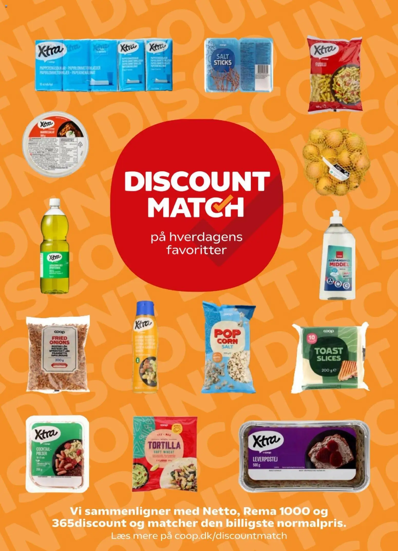 Super Brugsen tilbudsavis – gyldig fra 20.02.2026 | Side: 8 | Produkter: Pølser, Løg, Salt, Leverpostej