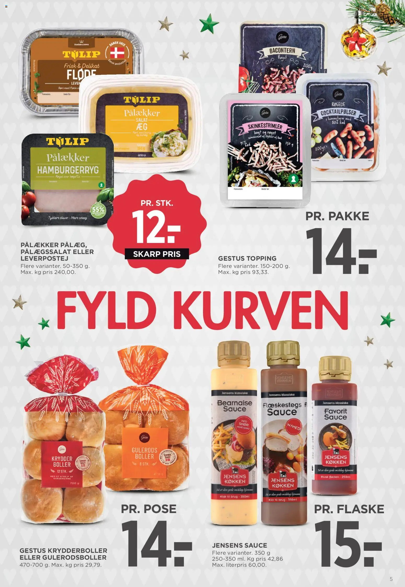 Meny tilbudsavis – gyldig fra 19.12.2025 | Side: 6 | Produkter: Kardemomme, Krydderboller, Leverpostej, Hamburgerryg