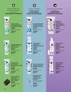 Ofertele Avon valabile de la 01.10.2025 | Pagină: 146 | Produse: Loțiune tonică, Gel de curățare, Scrub, Săpun