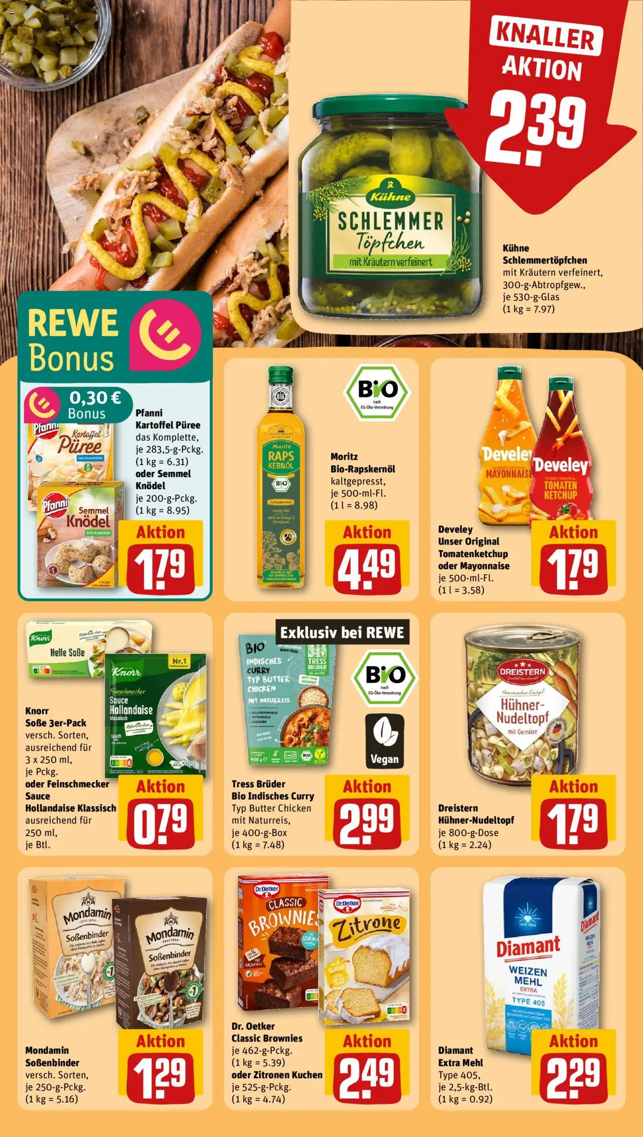 Rewe ihr Kaufpark Prospekt 	 – gültig ab 13.10.2025 | Seite: 20 | Produkte: Mehl, Tomaten, Knorr, Soße