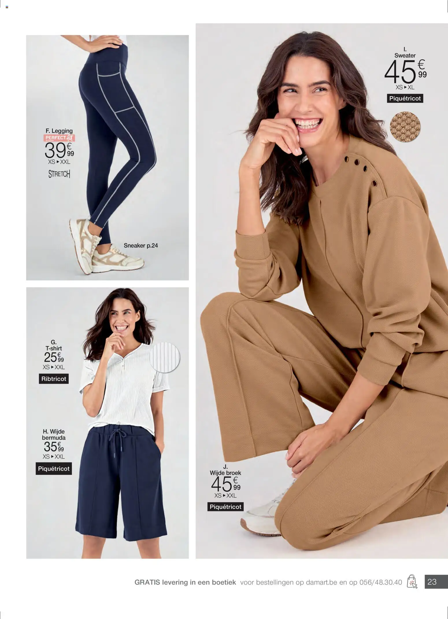 {H1} | Pagina: 23 | Producten: Sweater, Broek, Legging