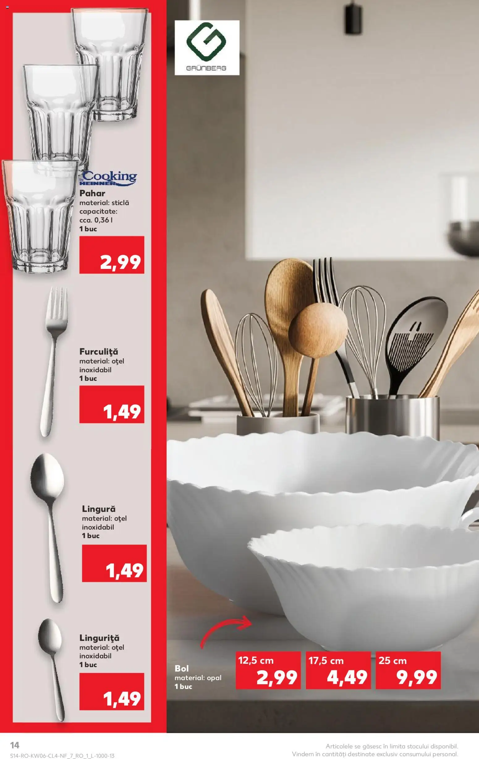 Noul catalog Kaufland – valabil de la 04.02.2026 | Pagină: 14 | Produse: Bol