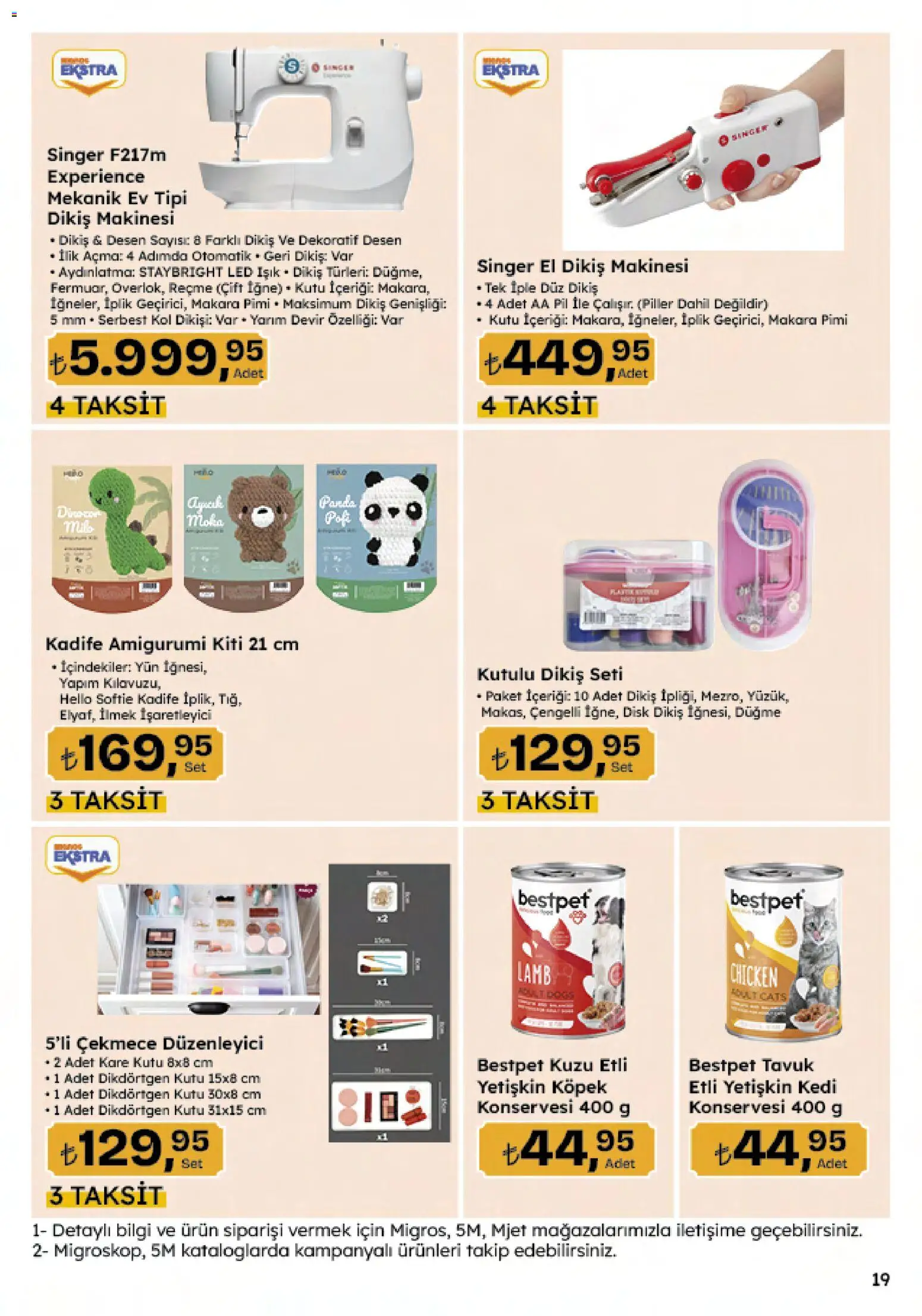 Migros Katalog - Migroskop - 26.02.2026 tarihinden itibaren geçerlidir | Sayfa: 127 | Ürünler: Dikiş makinesi, Iğne, Kutu, Pil