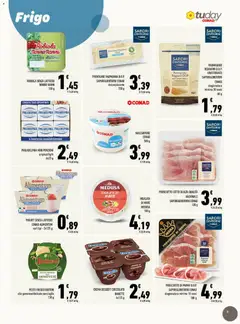 Anteprima del volantino PROVOLONE VALPADANA D.O.P. SAPORI&DINTORNI CONAD, Provolone Valpadana D.O.P. Sapori&Dintorni Conad dolce/piccante, 250 g valido a partire dal 29.12.2025 | Pagina: 9