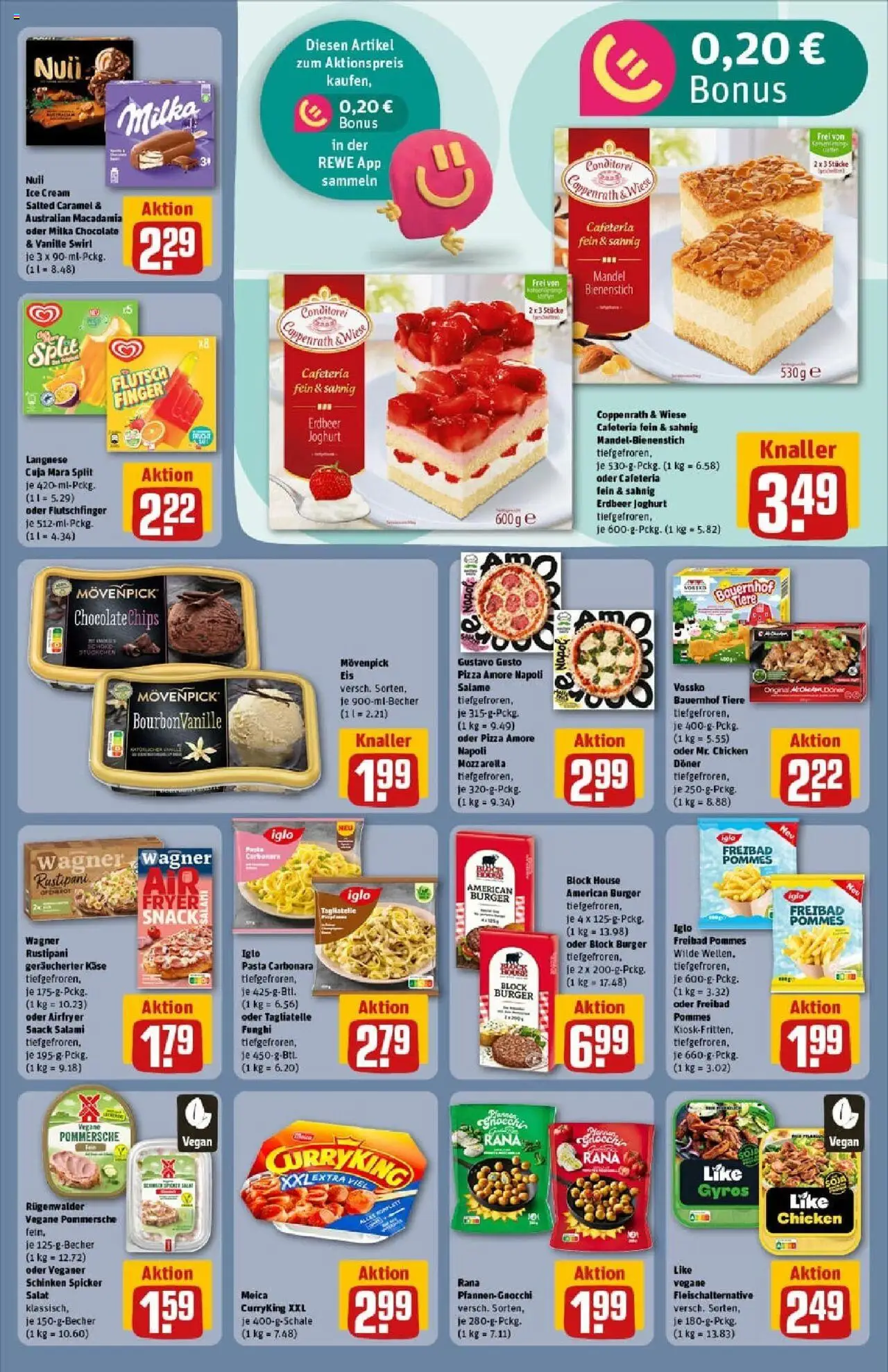 Rewe prospekt Bielefeld	 – gültig ab 19.10.2025 | Seite: 17 | Produkte: Joghurt, Meica, Gyros, Movenpick eis