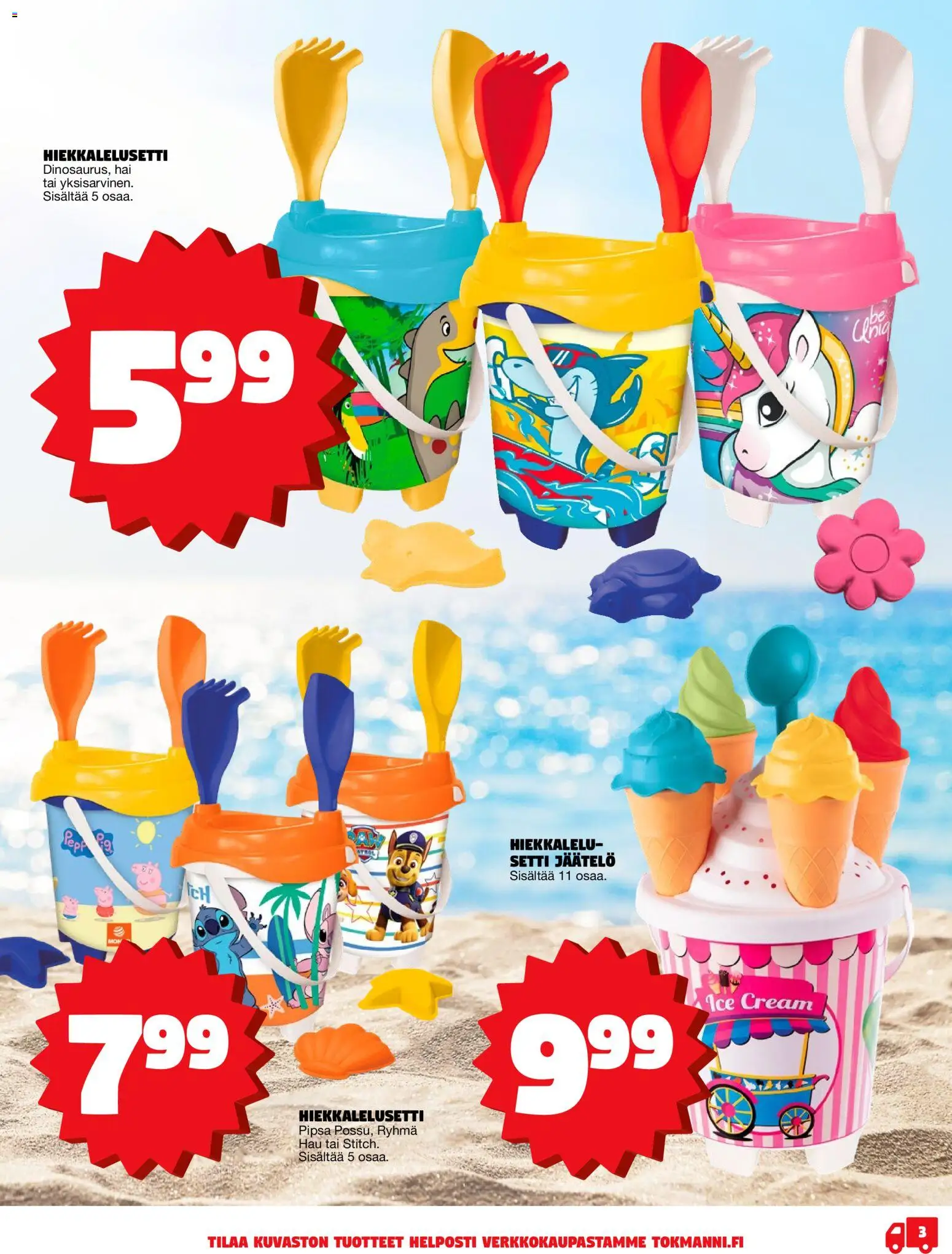 Tokmanni - Kesälelukuvasto 2026 – voimassa 27.04.2026 alkaen | Sivu: 3