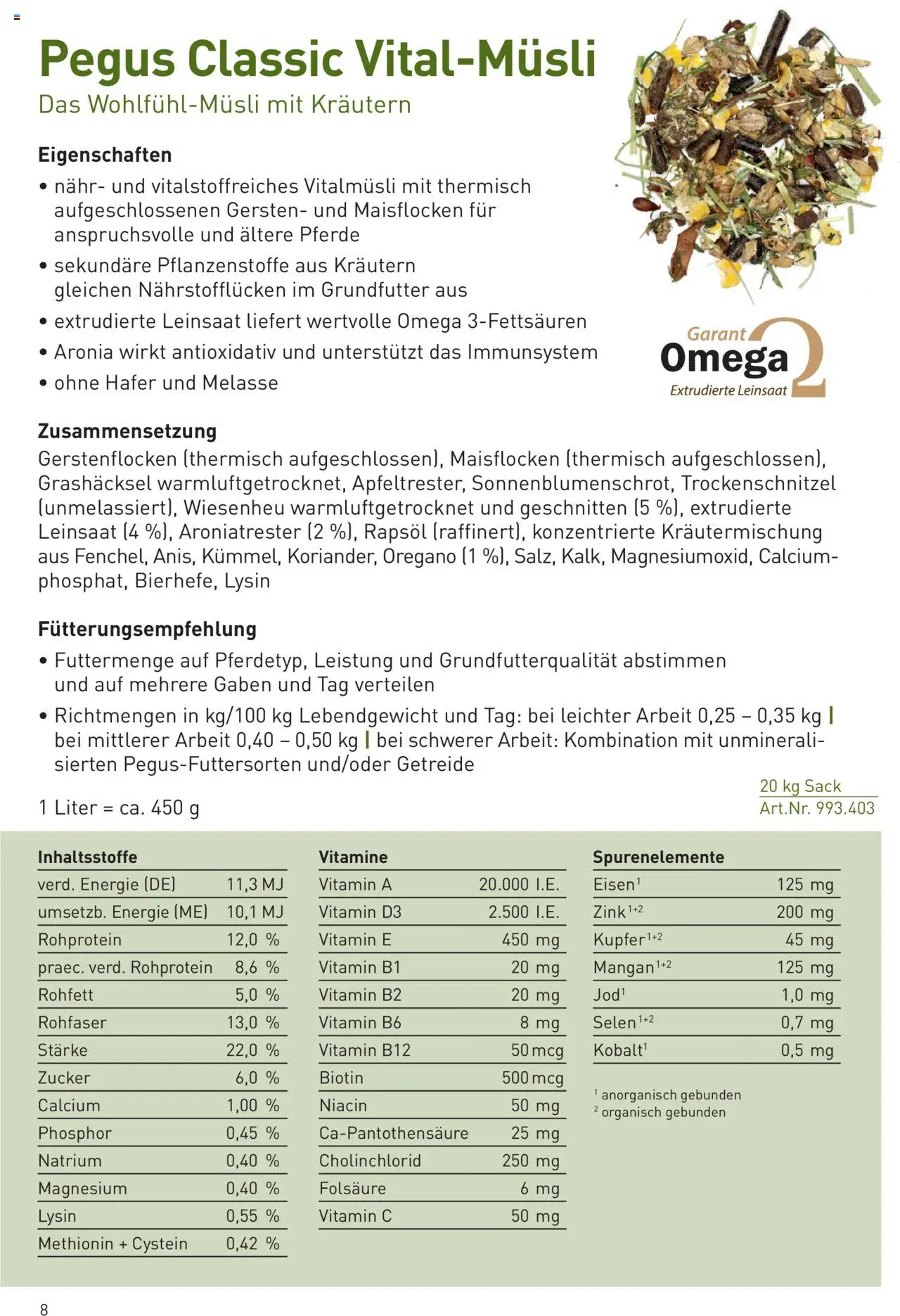 Lagerhaus  Pegus gültig ab 10.09.2025 | Seite: 8 | Produkte: Getreide, Zucker