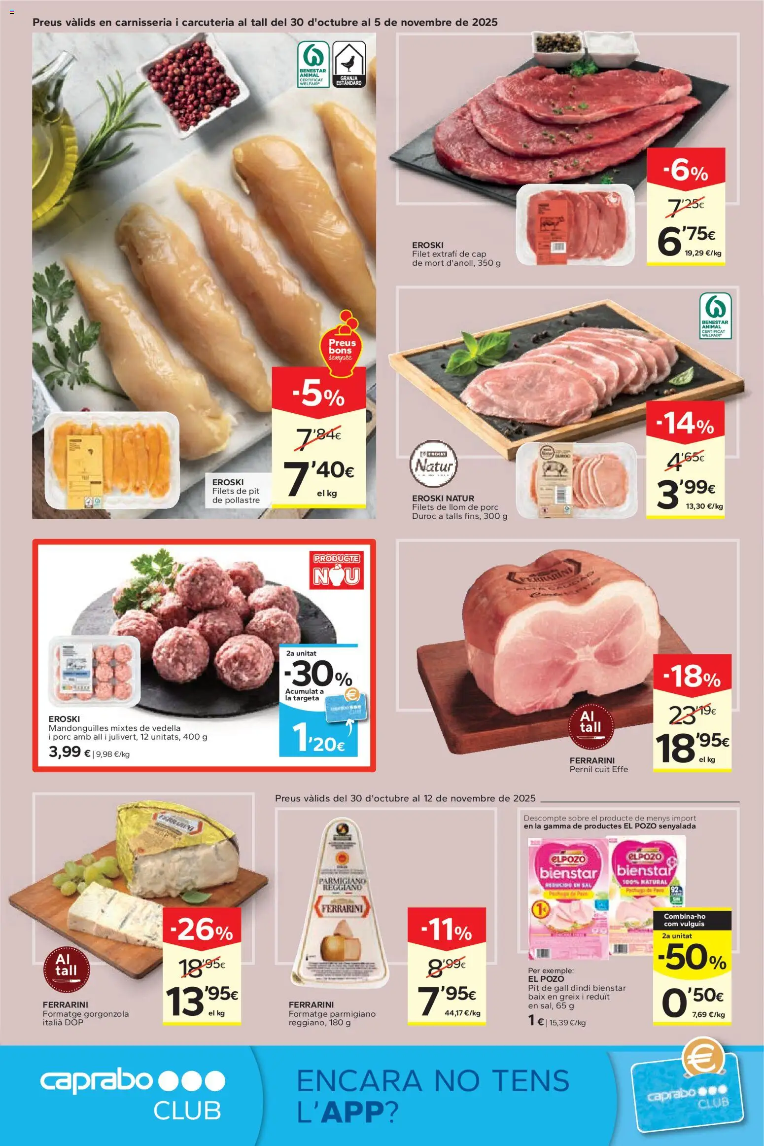 Caprabo folleto │ válido desde el 30.10.2025 | Página: 6