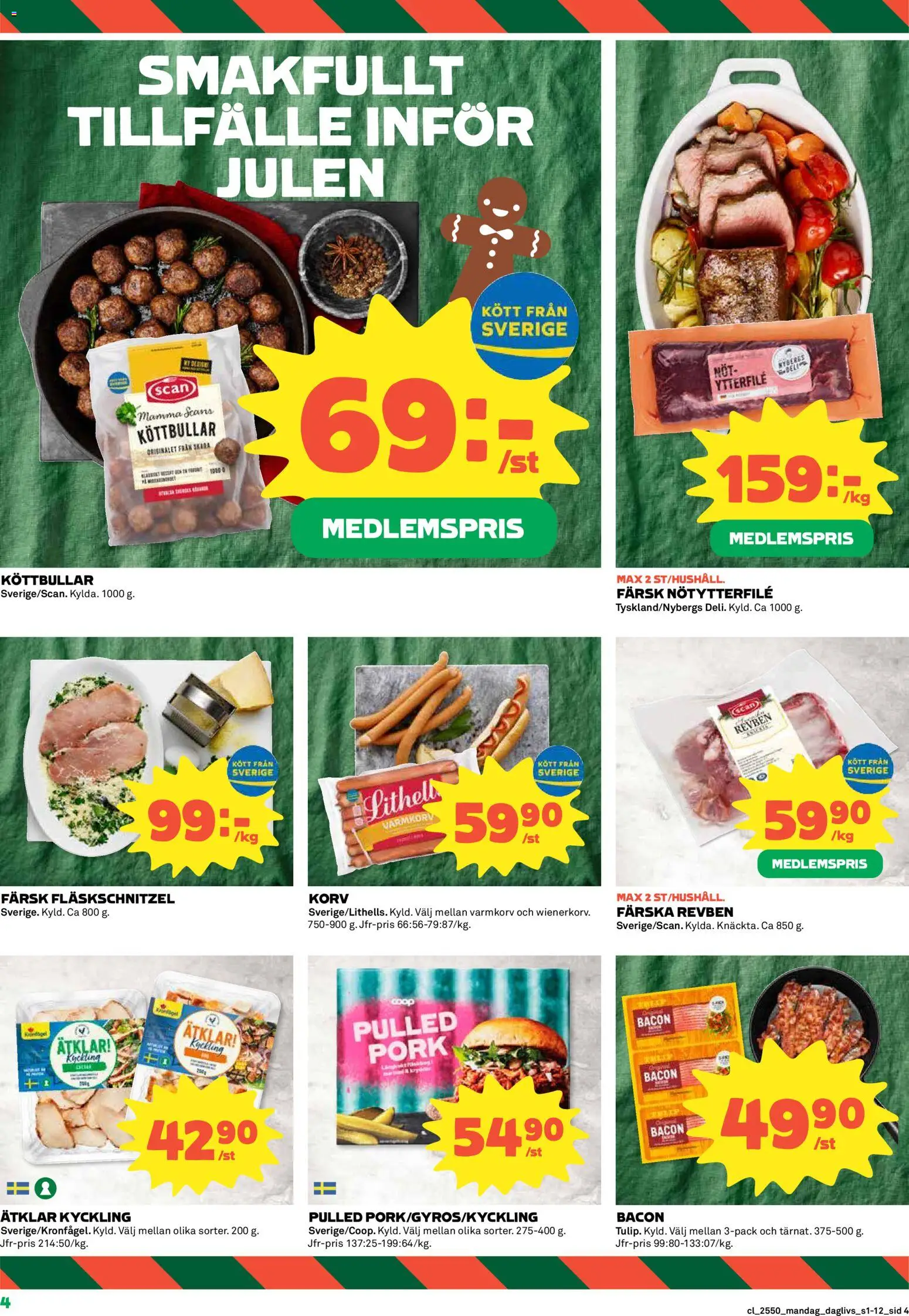 Coop Daglivs reklamblad aktuell från 08.12.2025 | Sida: 4