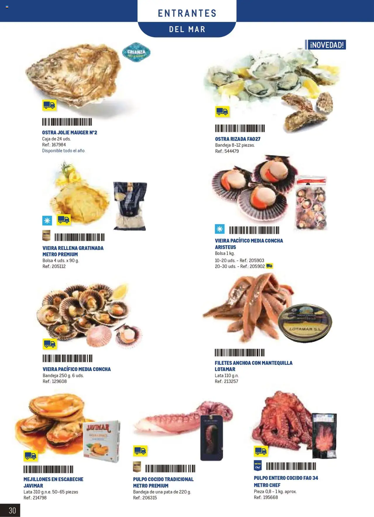 Makro -  Especial Catering Canarias │ válido desde el 25.02.2025 | Página: 30 | Productos: Bolsa, Anchoa, Bandeja, Caja