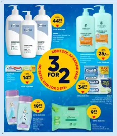 Bordershop - Tilbud på husholdning gyldig fra 01.01.2026 | Side: 4 | Produkter: Shampoo, Tandpasta