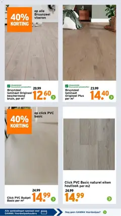 GAMMA folder - Voorbeeld van een folder van GAMMA, geldig van 16.03.2026 | Pagina: 27 | Producten: Vloeren