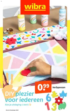 Wibra - Folder DIY - Voorbeeld van een folder van Wibra, geldig van 16.10.2025