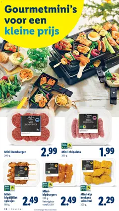 Mini-kip krokant schnitzel, 200 g. - Voorbeeld van een folder van Lidl, geldig van 05.03.2026 | Pagina: 36