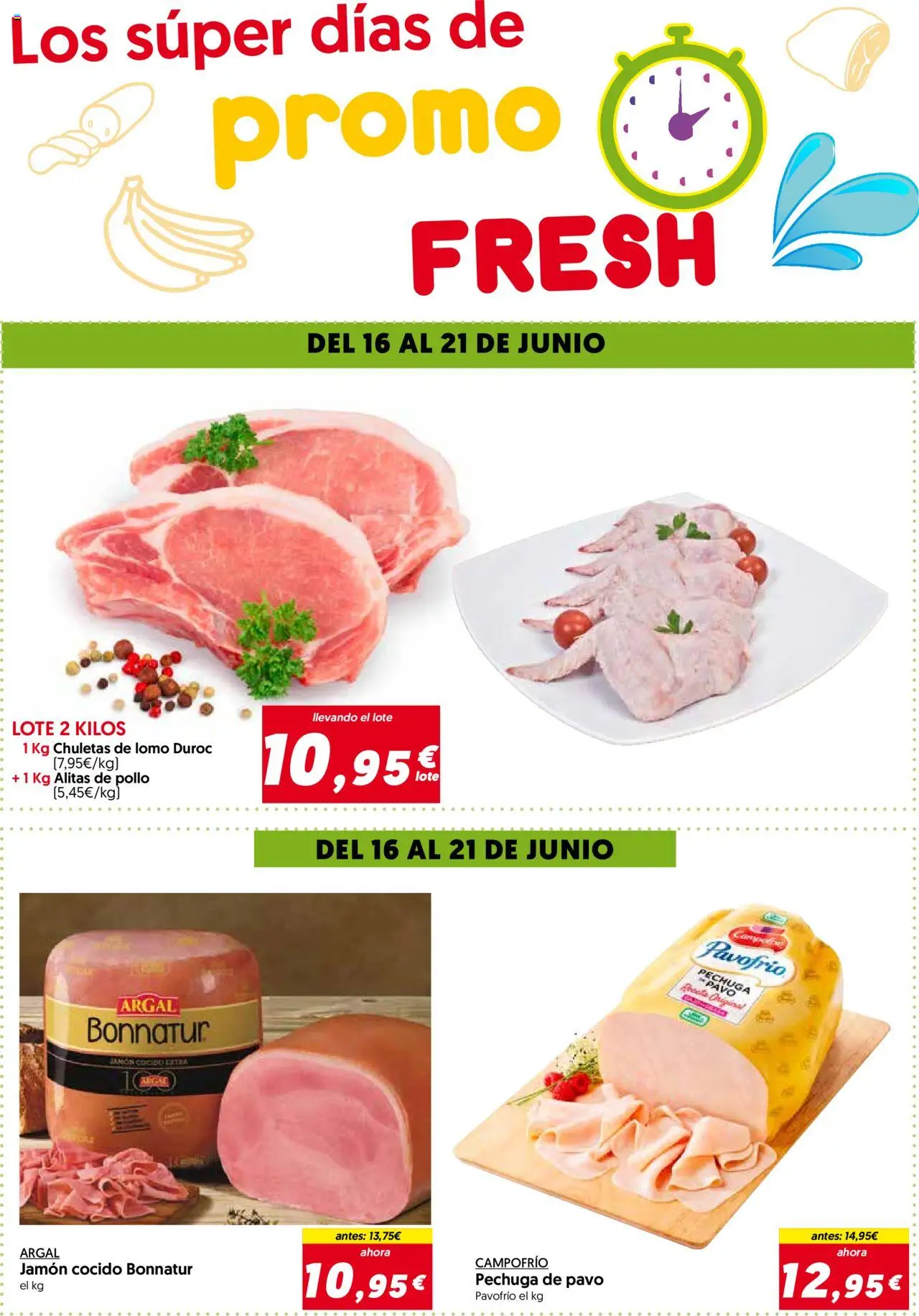 Hiper Usera folleto │ válido desde el 11.06.2025 | Página: 2 | Productos: Jamón, Jamón cocido