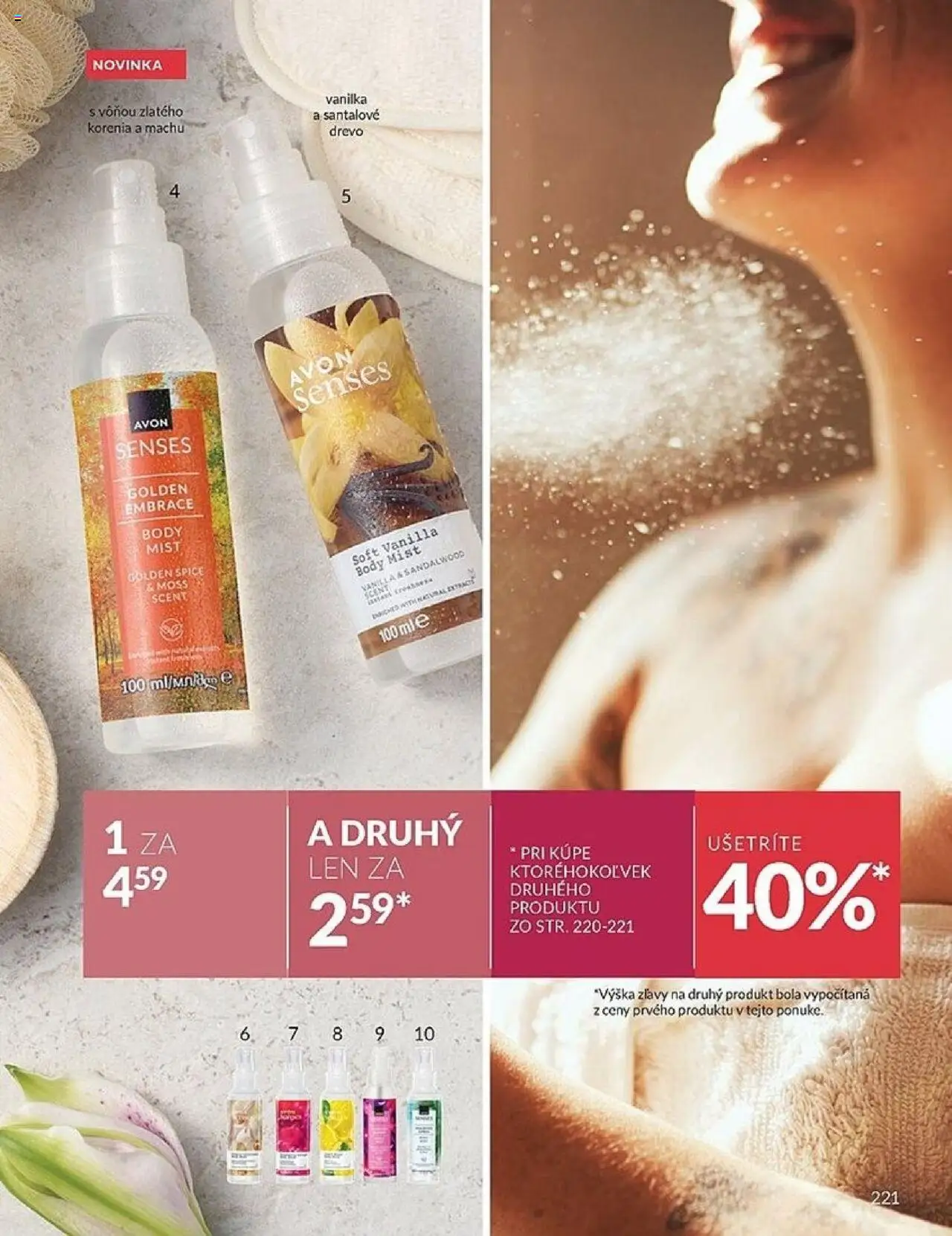 Nové Avon akcie – leták je platný od 01.10.2025 | Strana: 221