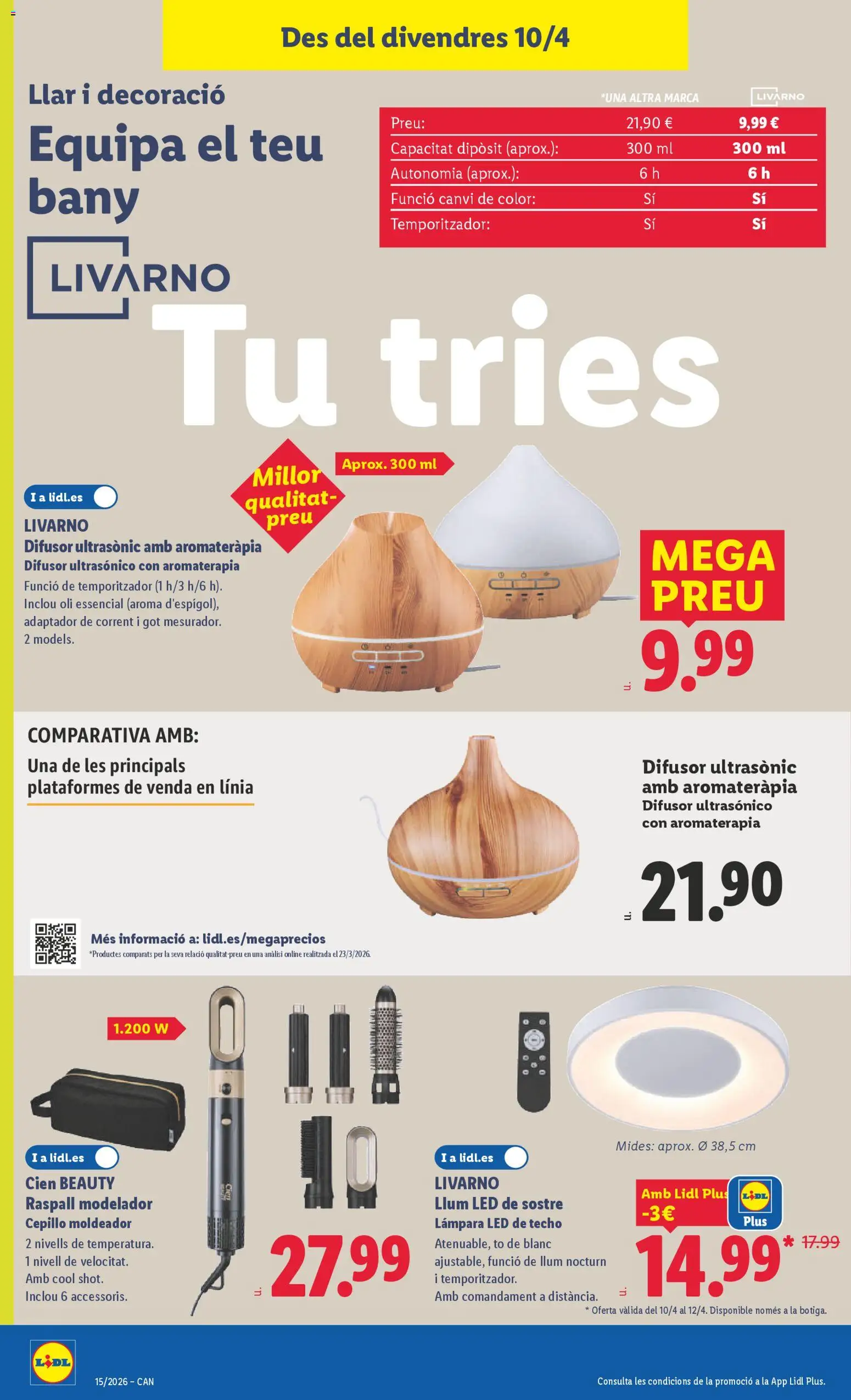 Lidl folleto de bazar │ válido desde el 06.04.2026 | Página: 12