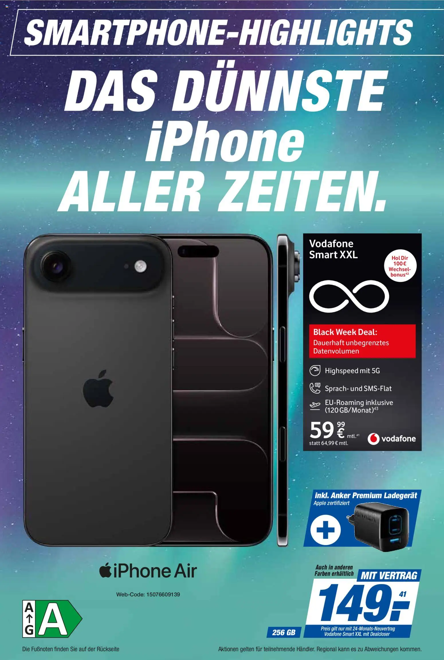 Expert Smarthphone Highlights im Dezember – gültig ab 01.12.2025 | Seite: 18 | Produkte: Iphone, Apple, Ladegerät