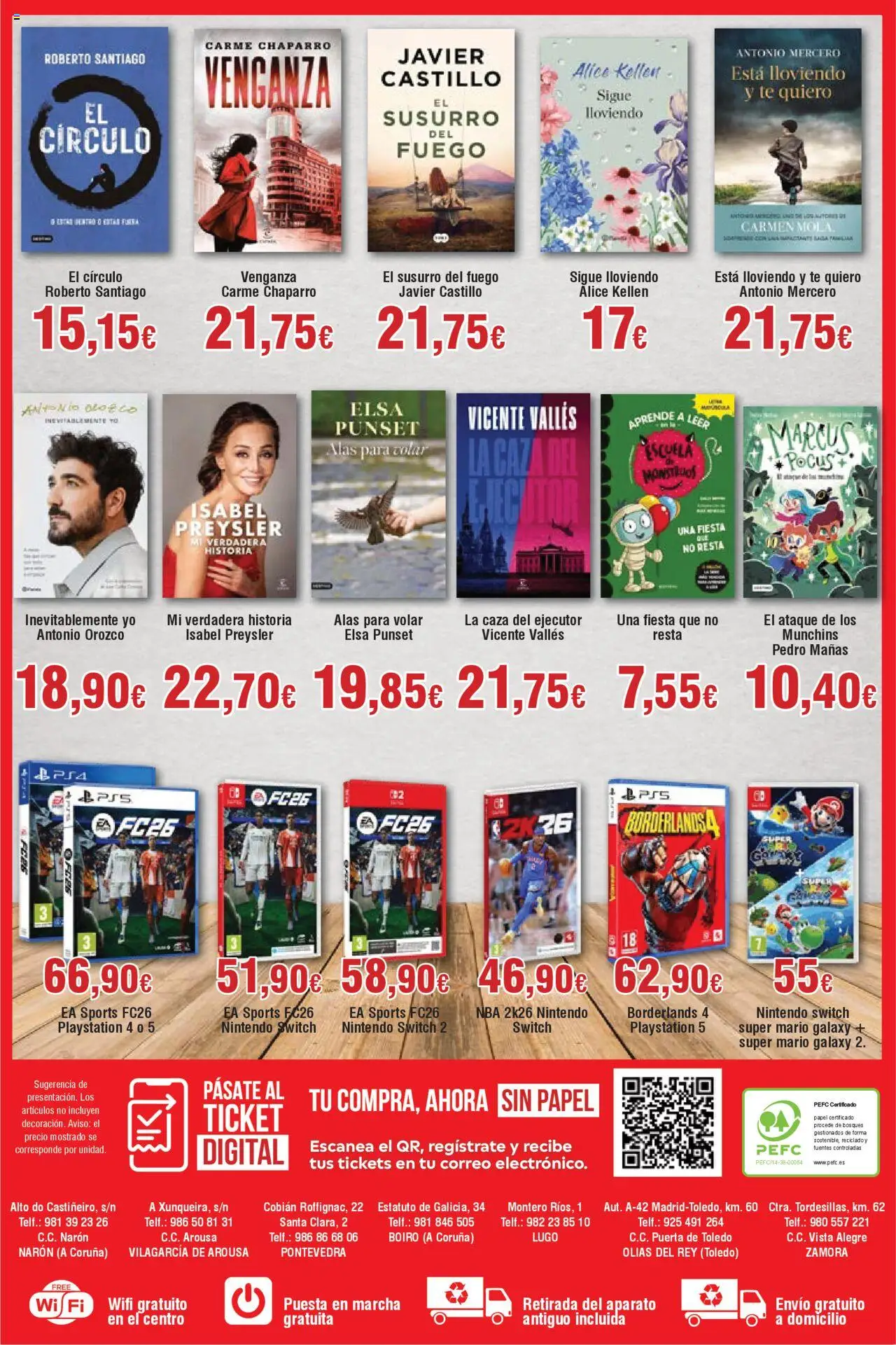 Froiz - Folleto Hiper │ válido desde el 25.09.2025 | Página: 12 | Productos: Té, Nintendo, Playstation