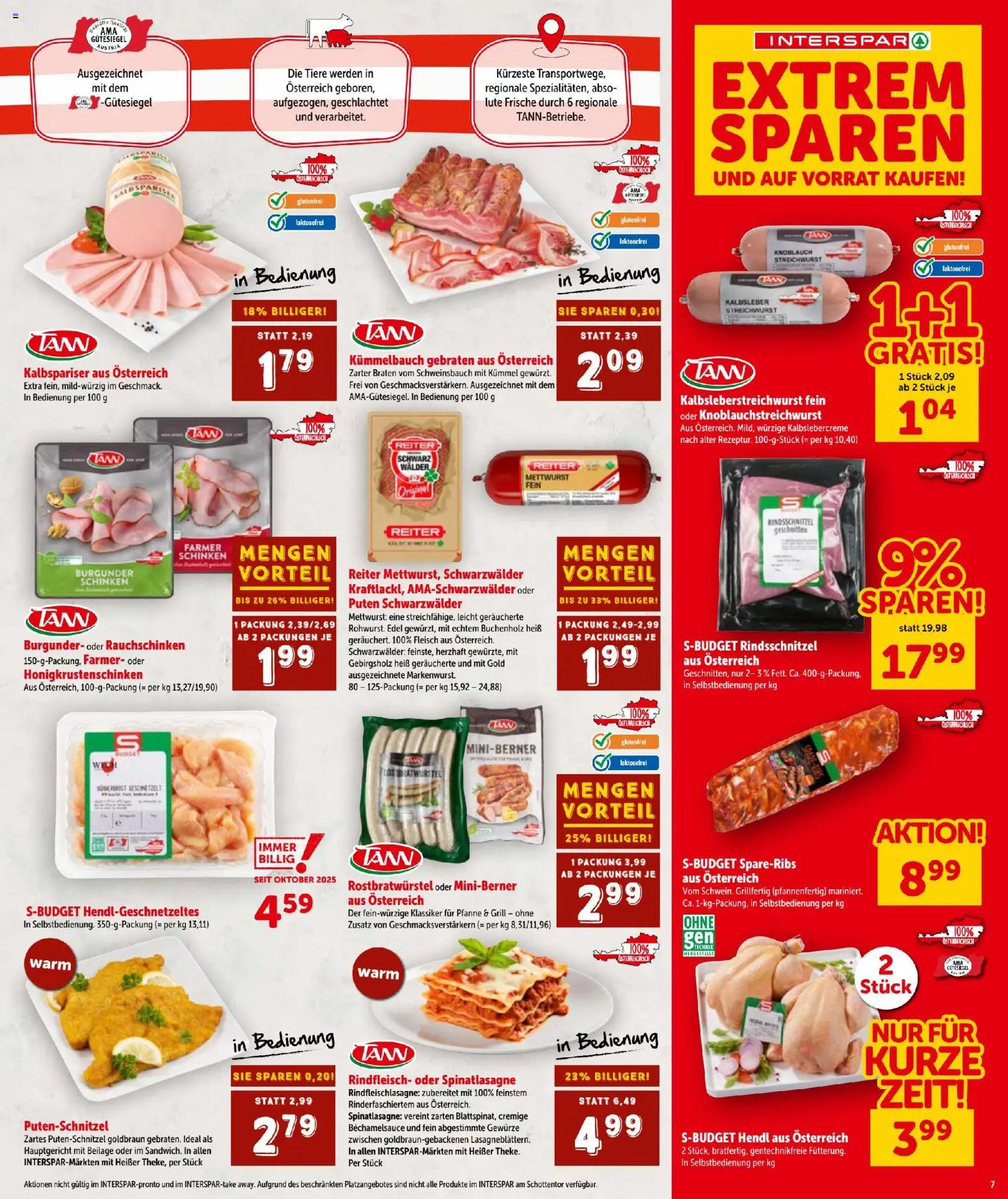 Interspar - Flugblatt gültig ab 12.03.2026 | Seite: 7 | Produkte: Gewürze, Knoblauch, Grill, Schinken