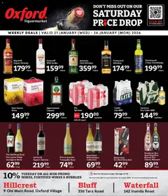 Oxford Freshmarket specials catalogue – valid from 21.01.2026