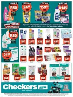 Checkers specials catalogue – valid from 09.03.2026 | Page: 8 | Products: Fryer, Bleach, Detergent, Cat food