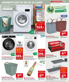 Interspar Flugblatt ab 19.02.2026 gültig | Seite: 13 | Produkte: Waschmaschine, Bad
