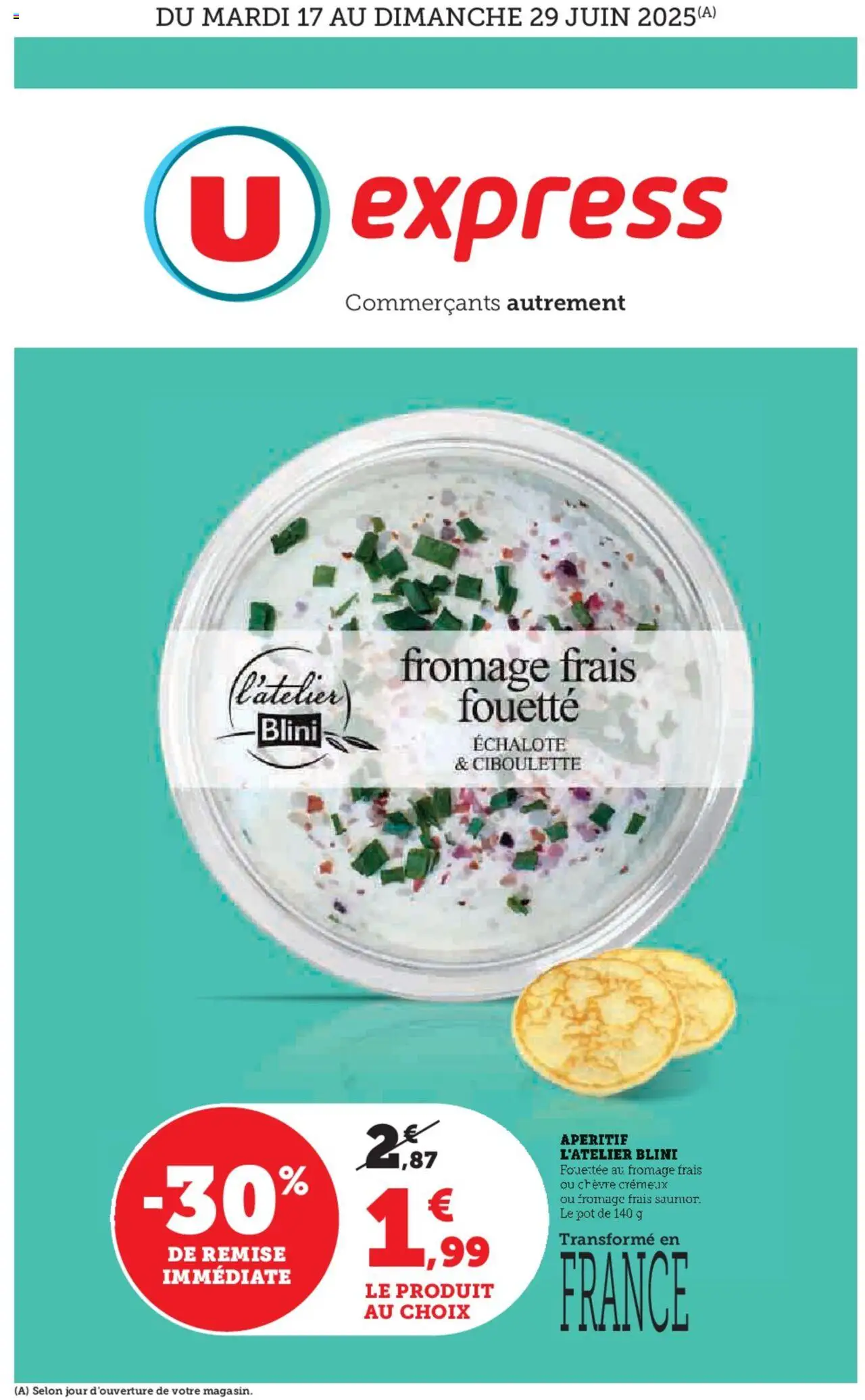  | Page: 1 | Produits: Échalote, Fromage, Fromage frais