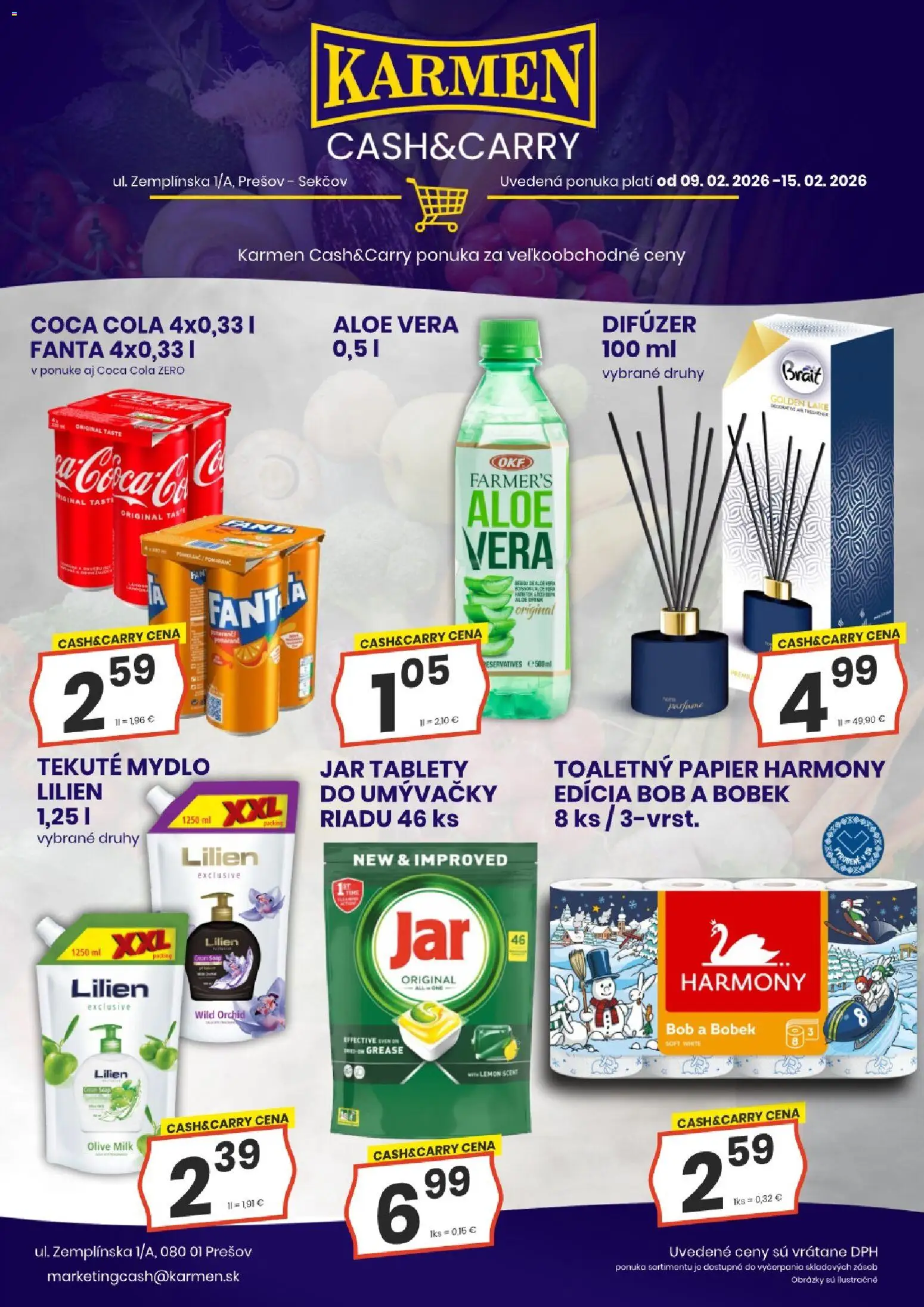 Nové KARMEN CBA akcie – leták je platný od 09.02.2026 | Strana: 2