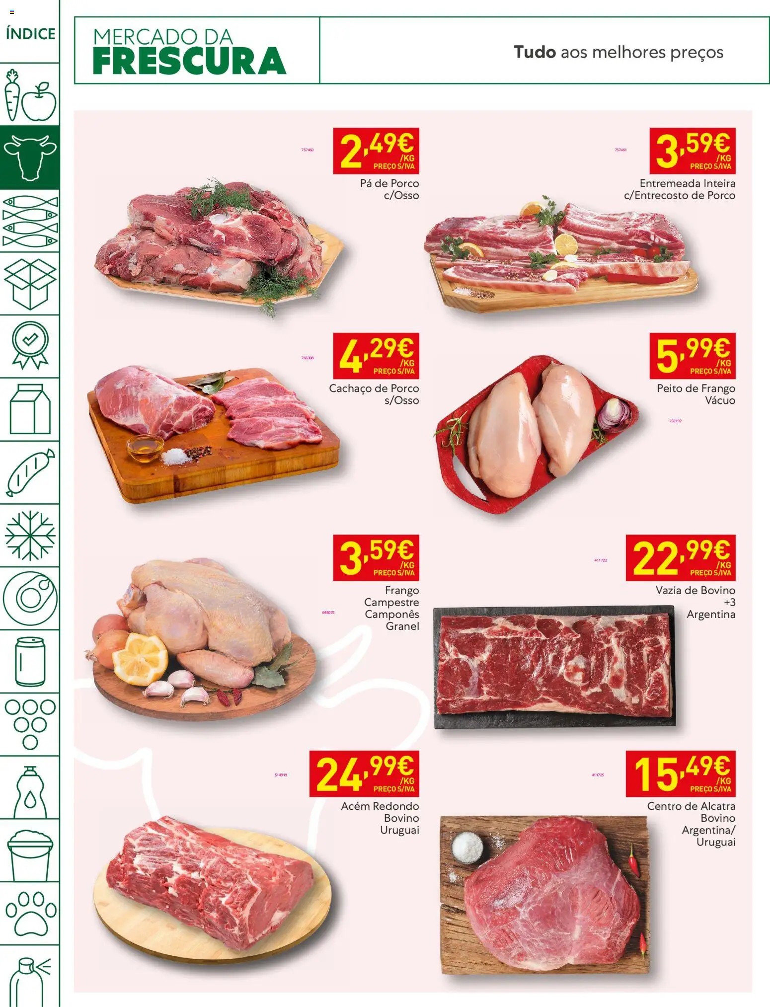 Recheio folheto │ válido de 06.01.2026 | Página: 4 | Produtos: Peito de frango, Frango, Pá