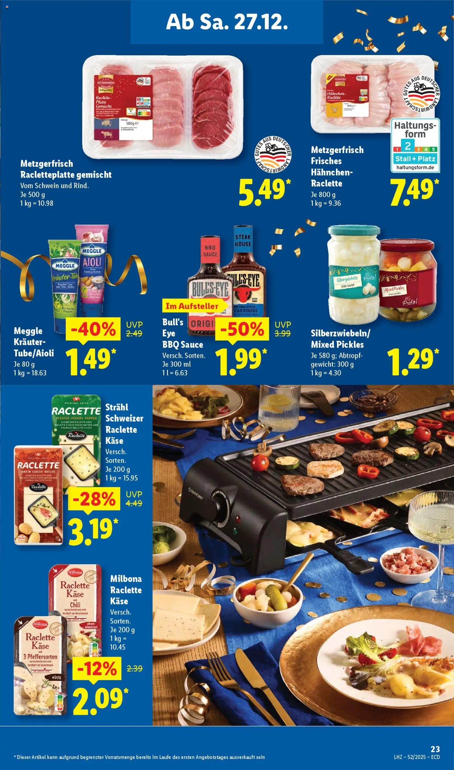 Lidl - Prospekt – gültig ab 22.12.2025 | Seite: 41 | Produkte: Hahnchen, Käse, Pfeffer, Chili