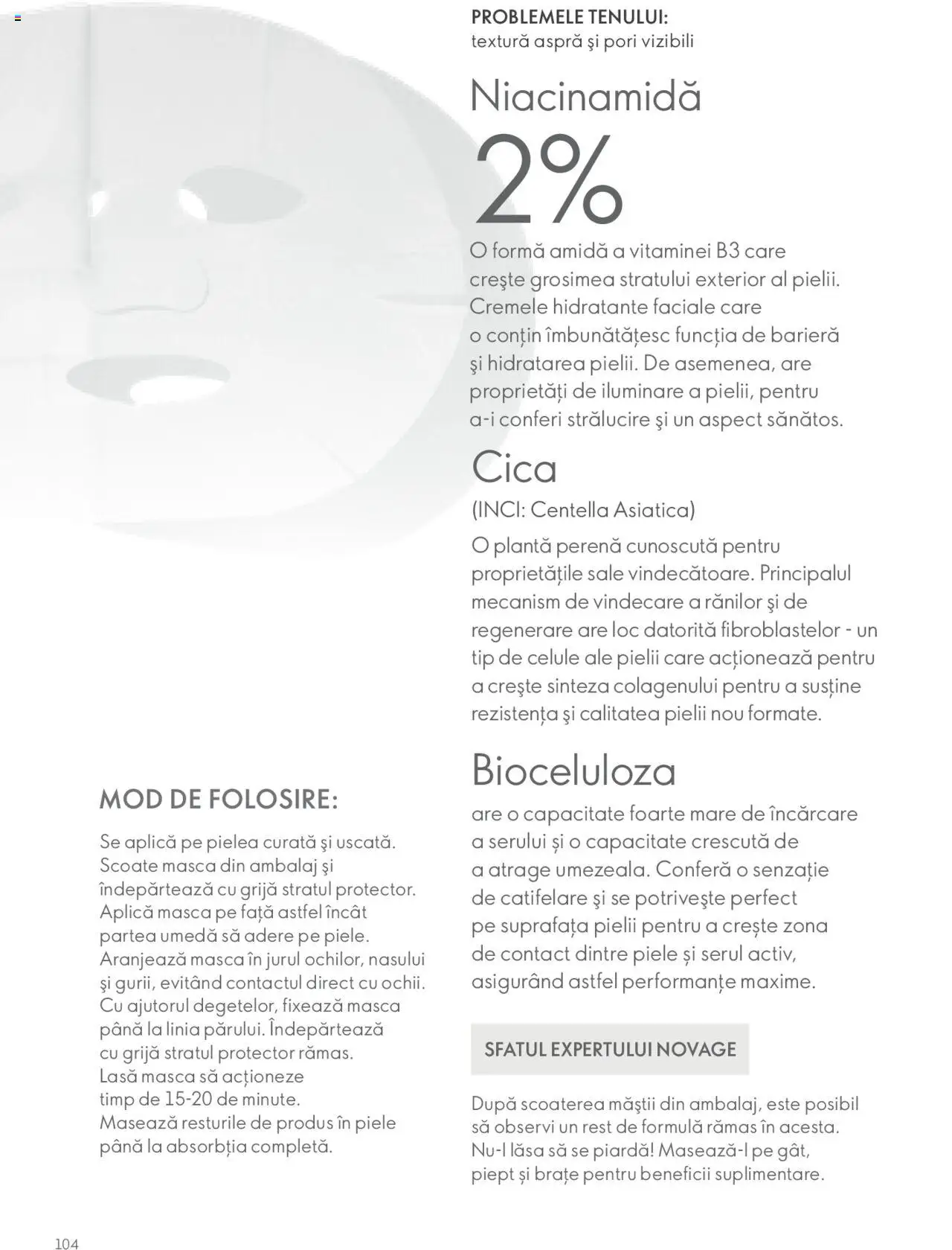 Oriflame catalog - Ghidul NOVAGE+ – valabil de la 01.03.2023 | Pagină: 104