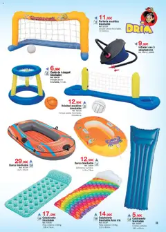 Drim folleto │ válido desde el 09.06.2025 | Página: 11 | Productos: Inflador, Peso, Cesta, Colchoneta