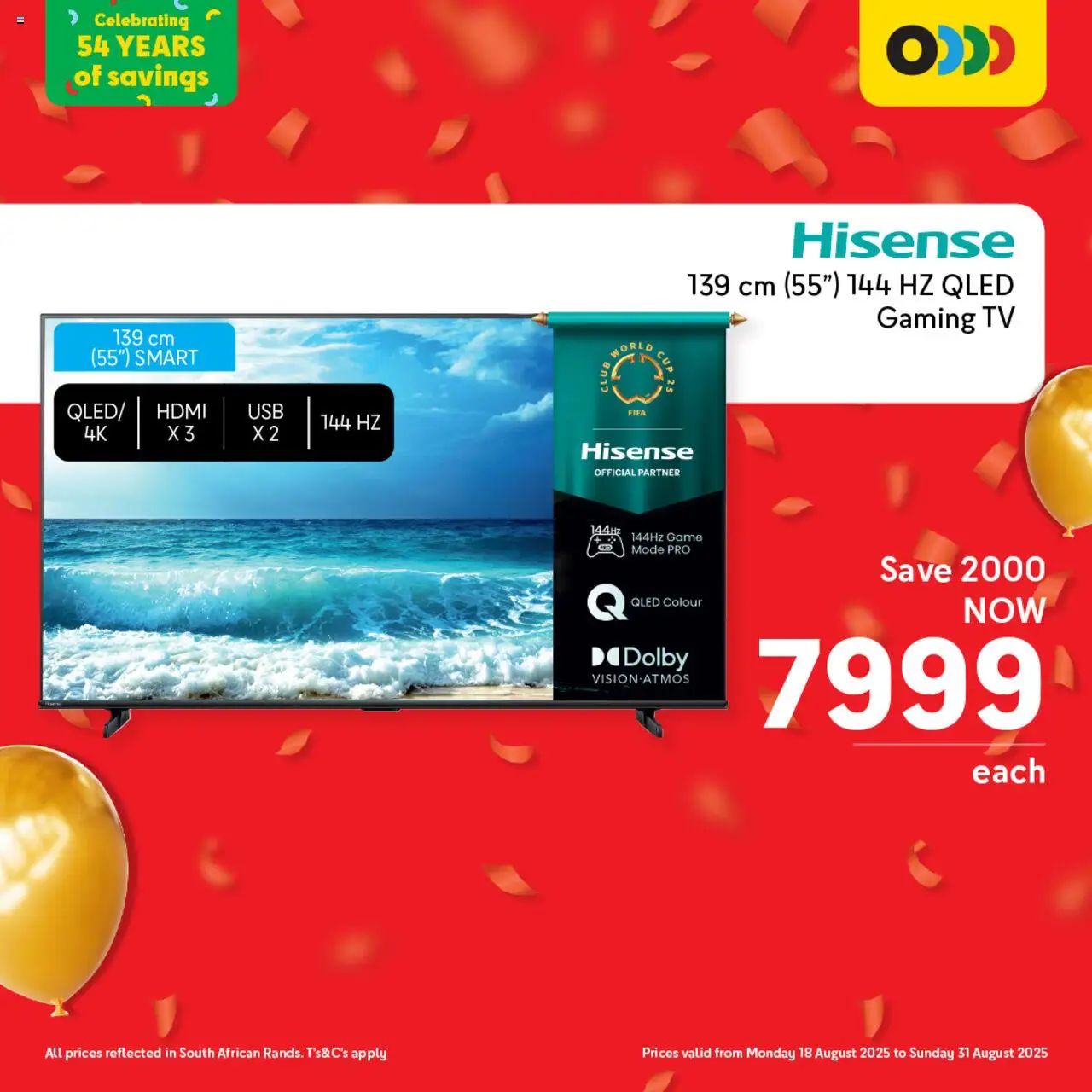 Makro Birthday Deals Gaming │ valid from 18.08.2025 | Page: 2 | Products: TV