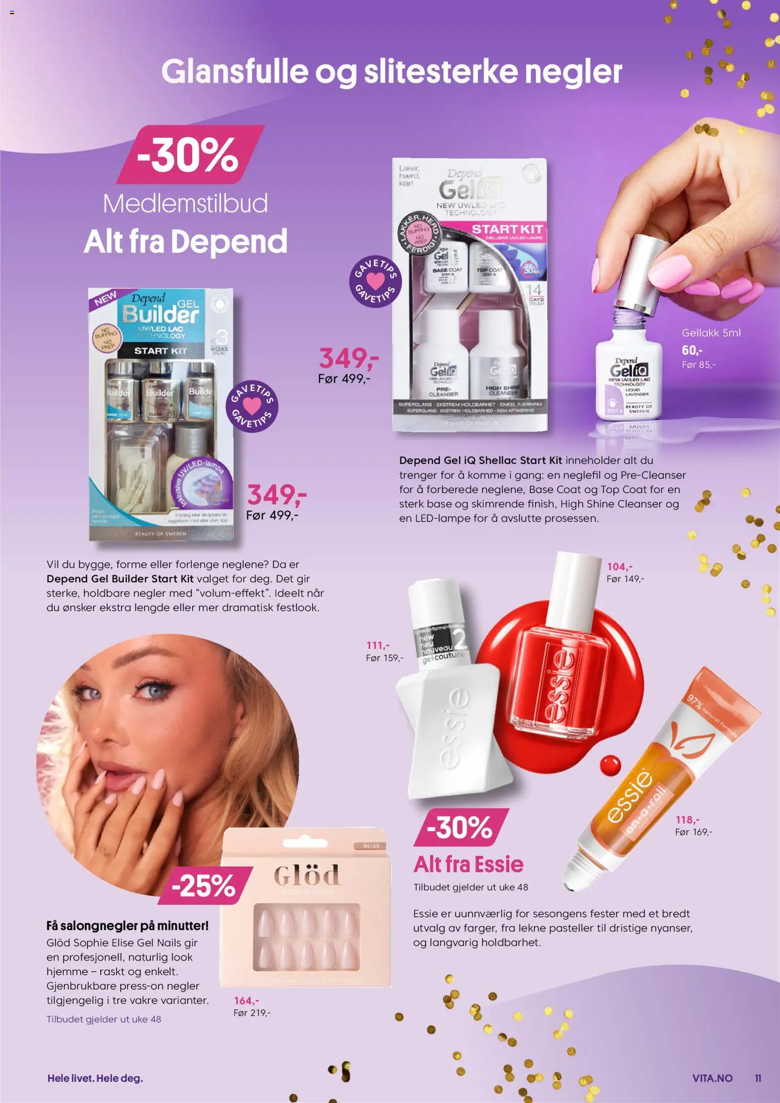 {H1} | Side: 11 | Produkter: Gellakk