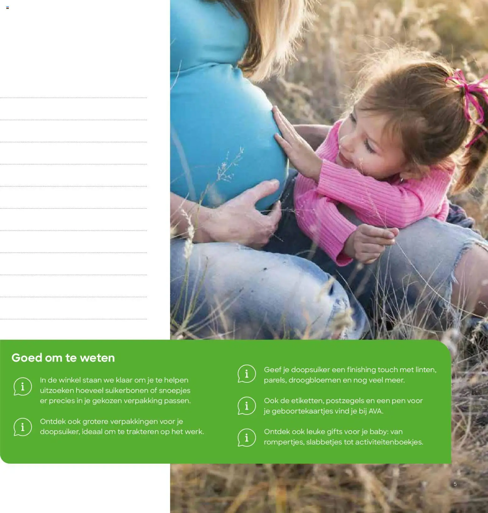 {H1} | Pagina: 5 | Producten: Snoepjes, Pen