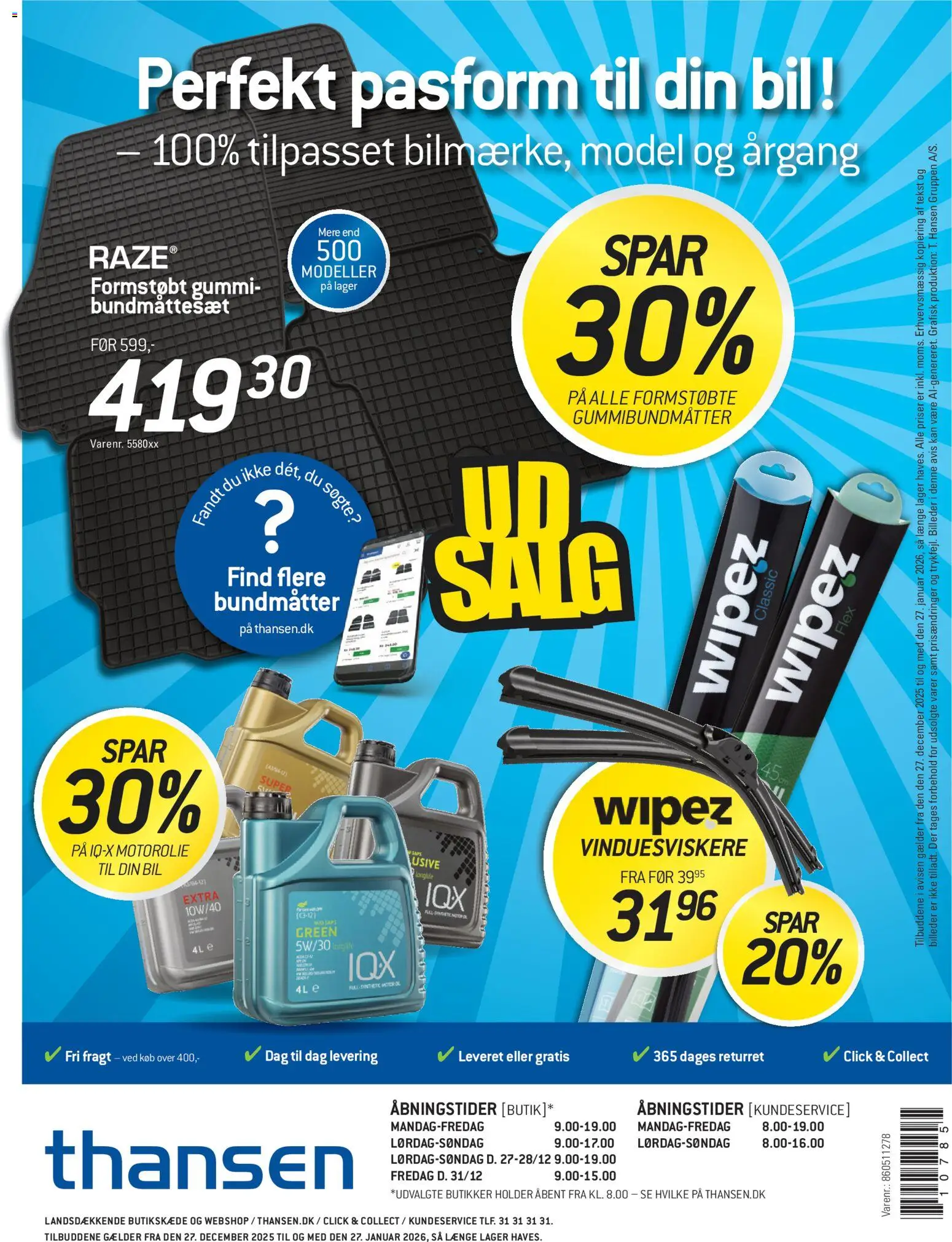 Thansen tilbudsavis – gyldig fra 27.12.2025 | Side: 36