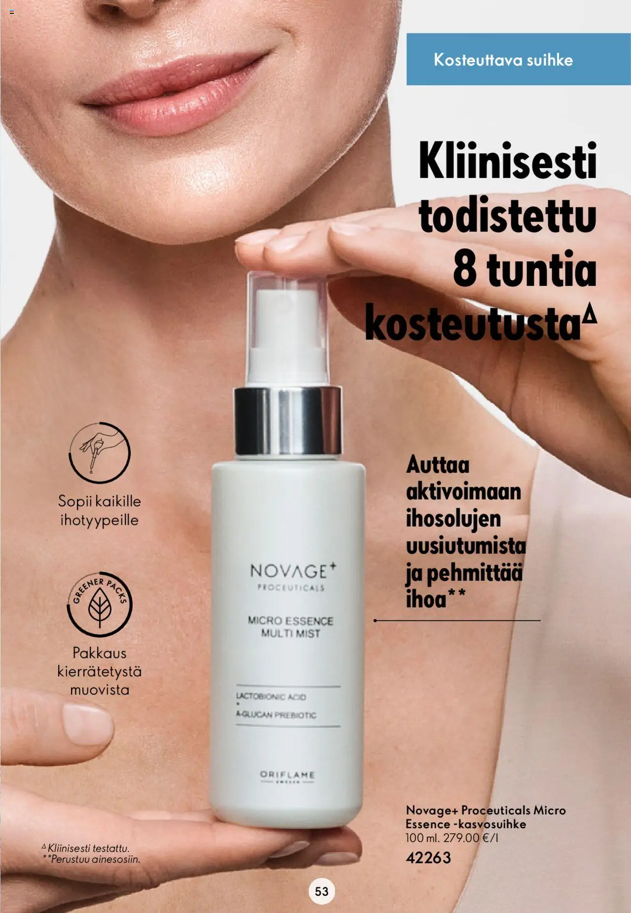 Oriflame Novage+ – voimassa 25.01.2024 alkaen | Sivu: 53