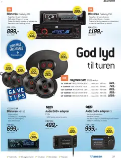 Forhåndsvisning av THANSEN kundeavis gyldig fra 03.12.2025 | Side: 27 | Produkter: Lyd, Mp3, Adapter, Суміш дитяча