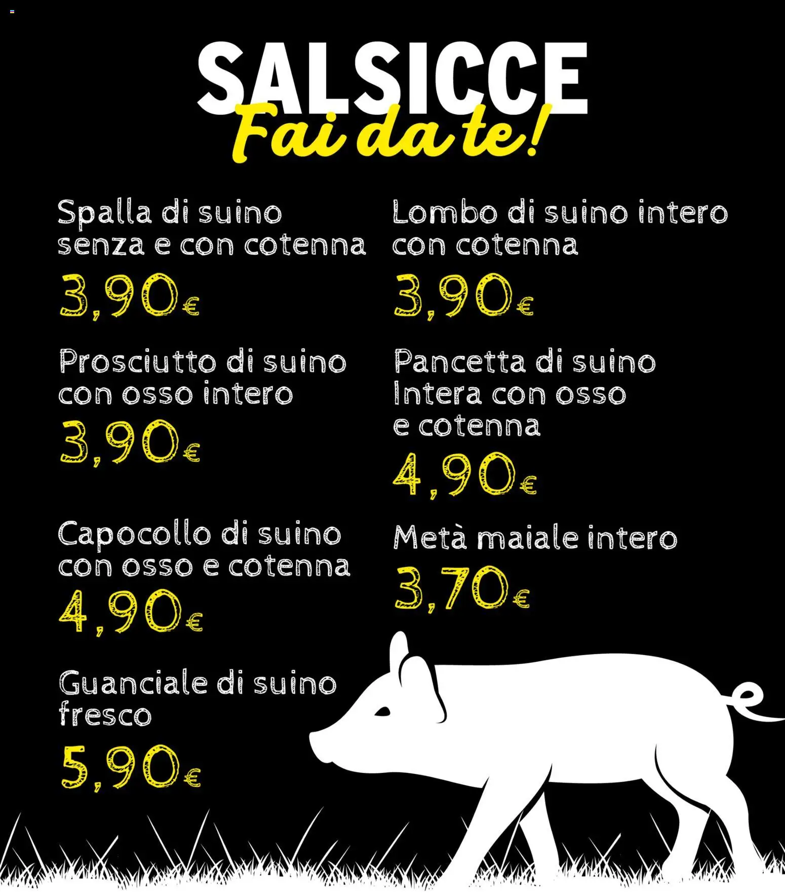 Volantino GECOP del 08.12.2025 | Pagina: 4 | Prodotti: Maiale, Pancetta, Suino, Guanciale