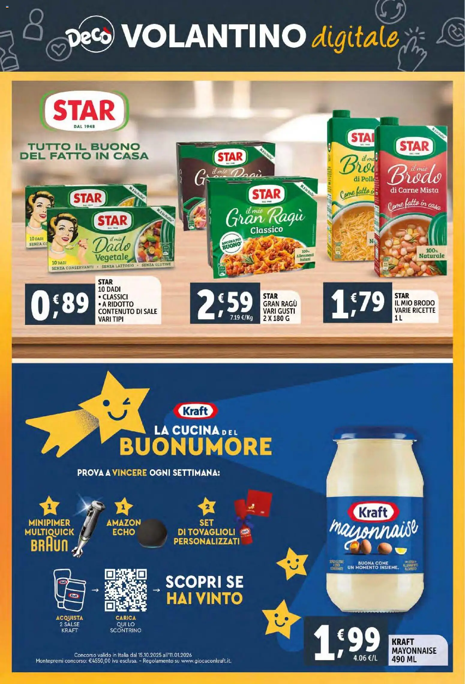 Volantino Decò del 06.12.2025 | Pagina: 36 | Prodotti: Pollo, Sale, Ragú