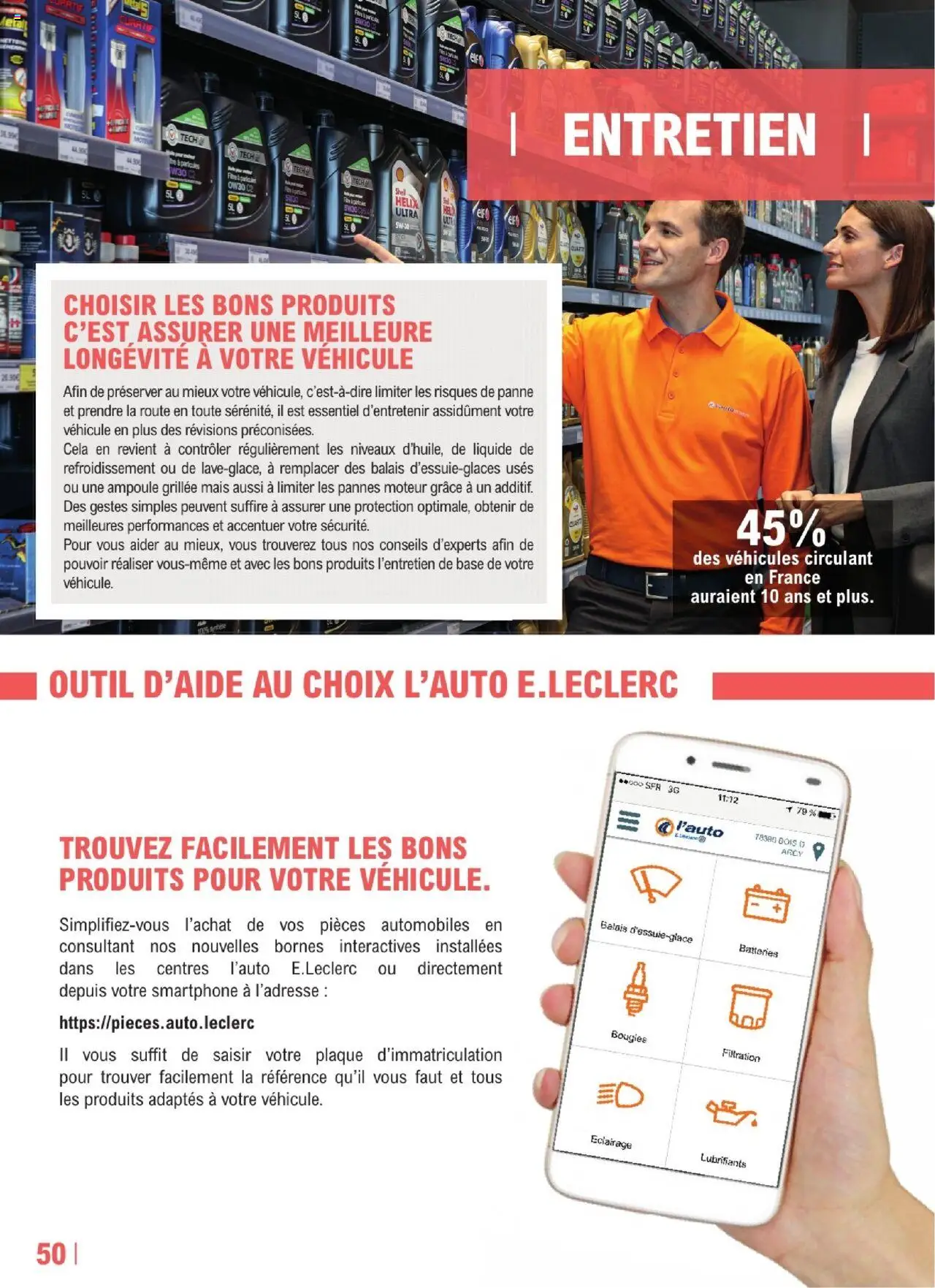  | Page: 50 | Produits: Smartphone, Base, Mais, Liquide de refroidissement