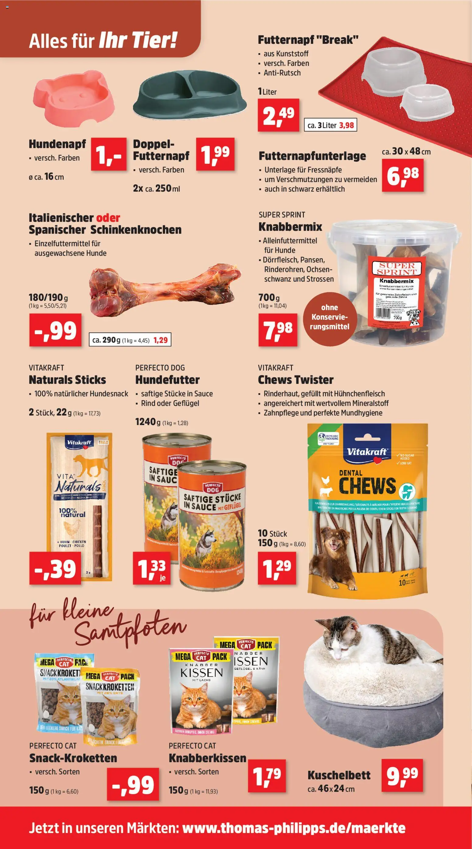 Thomas Philipps Prospekt – gültig ab 27.10.2025 | Seite: 8 | Produkte: Kissen, Käse, Lachs, Ente