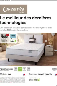 But - Prévisualisation de But Guide literie hiver  valide à partir de 15.12.2025 | Page: 16 | Produits: Mousse, Matelas, Sommier, Literie