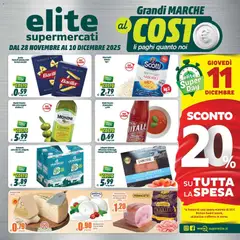 Anteprima del volantino Volantino Elite Supermercati	 valido a partire dal 28.11.2025